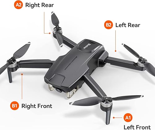 Miniatura 2 de Bwine Piezas de repuesto originales del brazo del drone F7MINI (motor incorporado), piezas de reparación Accesorios para drones para F7MINI (parte