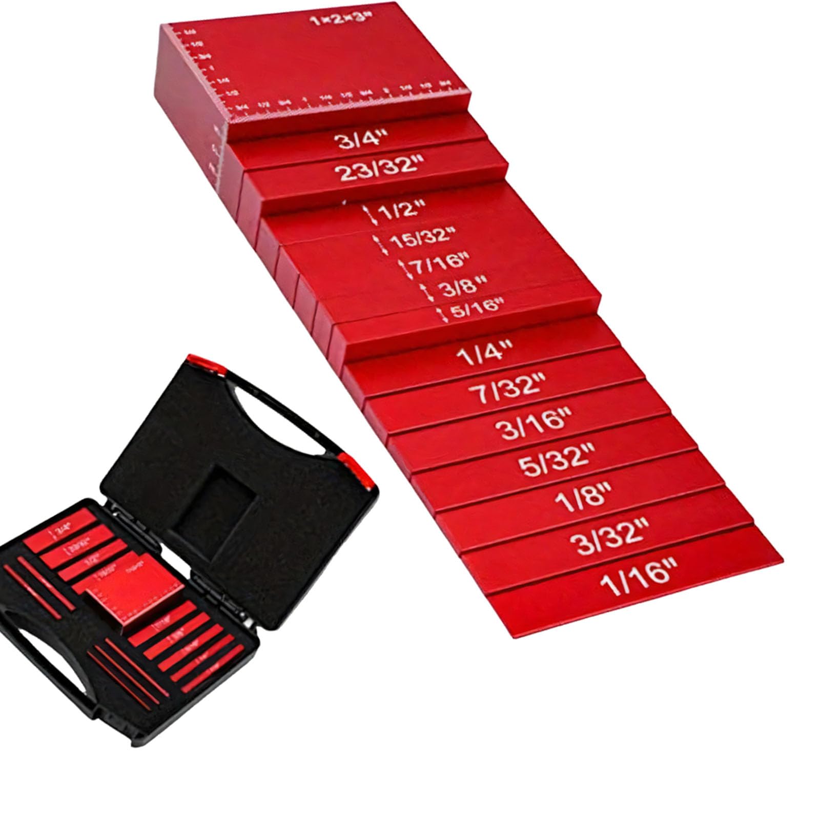 Accuracy Anodized Aluminum Router and Table Setup Gauges in 15 Different Sizes for Woodworking Projects Woodworking Accessories