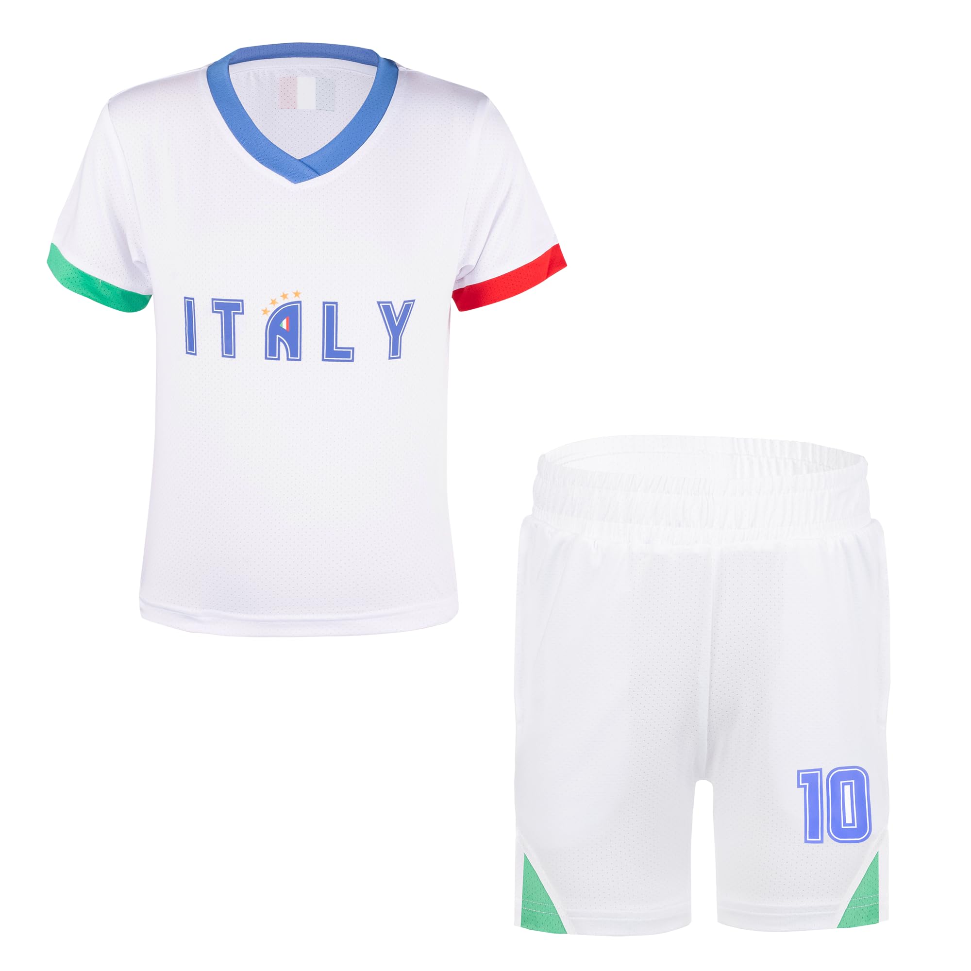 Youth Soccer Jersey Boys Girls- Lightweight Kids Training Shirts