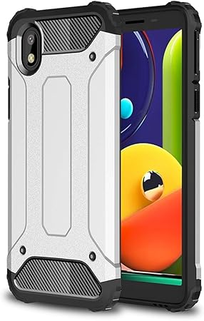 Hicaseer Capa para Samsung Galaxy A01 Core, Capa armadura de corpo inteiro  resistente 2 em 1