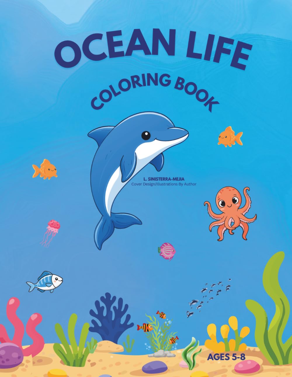 Ocean Life Coloring Book