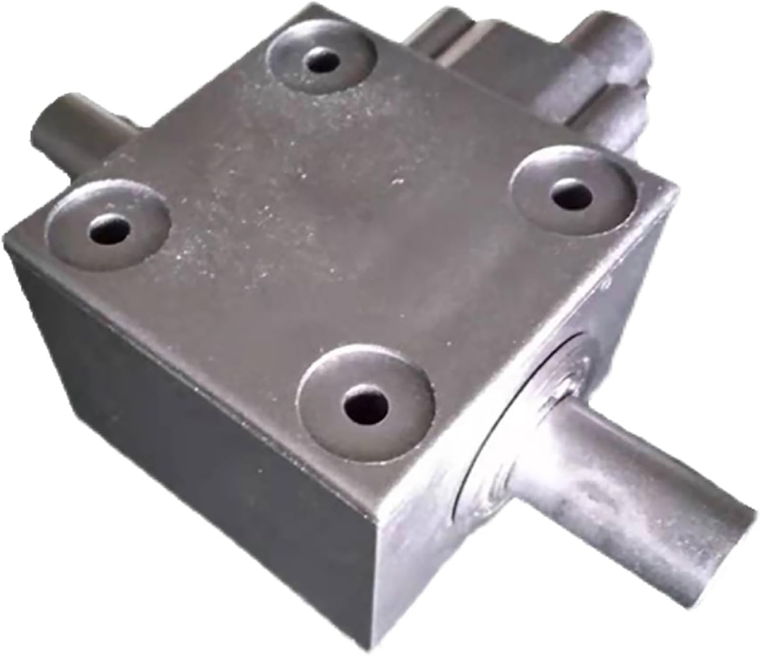 Miter Transmission 1pcs T-Type 90 Degree Reversing Gearbox Commutator 2 Or 3 Output Shaft 2.5 Module 16 Tooth Small Right Angle Steering Gear Box Pinion Mechanical Gear (Color : 3 Output Sha