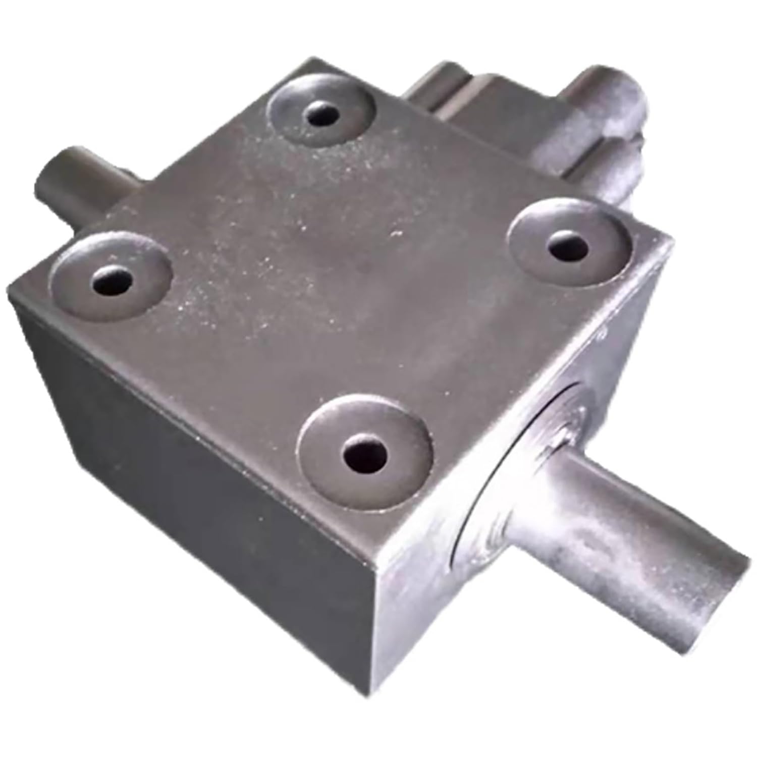 Miter Transmission 1pcs T-Type 90 Degree Reversing Gearbox Commutator 2 Or 3 Output Shaft 2.5 Module 16 Tooth Small Right Angle Steering Gear Box Pinion Mechanical (Color : 2 Output Shaft)