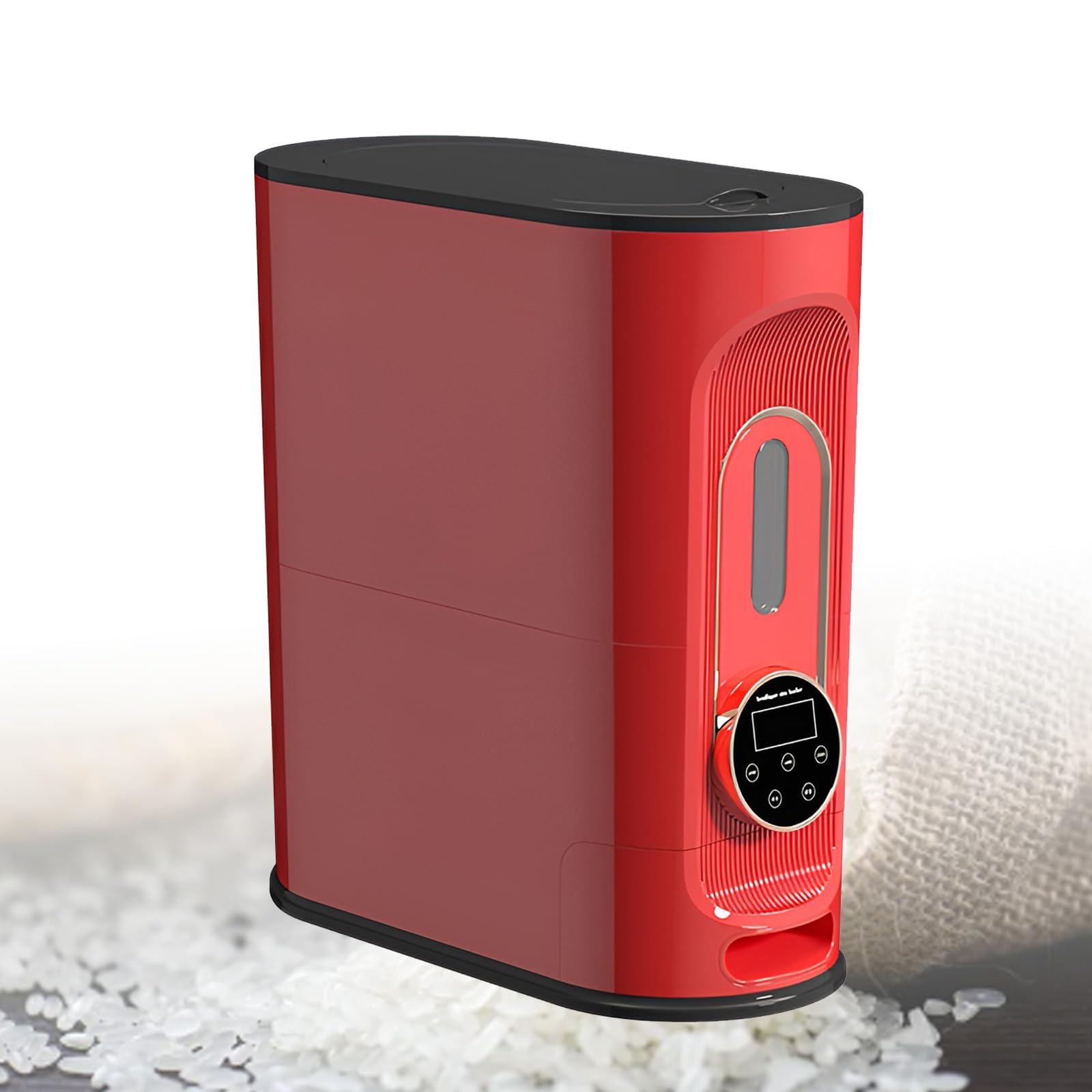 Dispensador de arroz cuantitativo con pantalla táctil LED y tres marchas automáticas