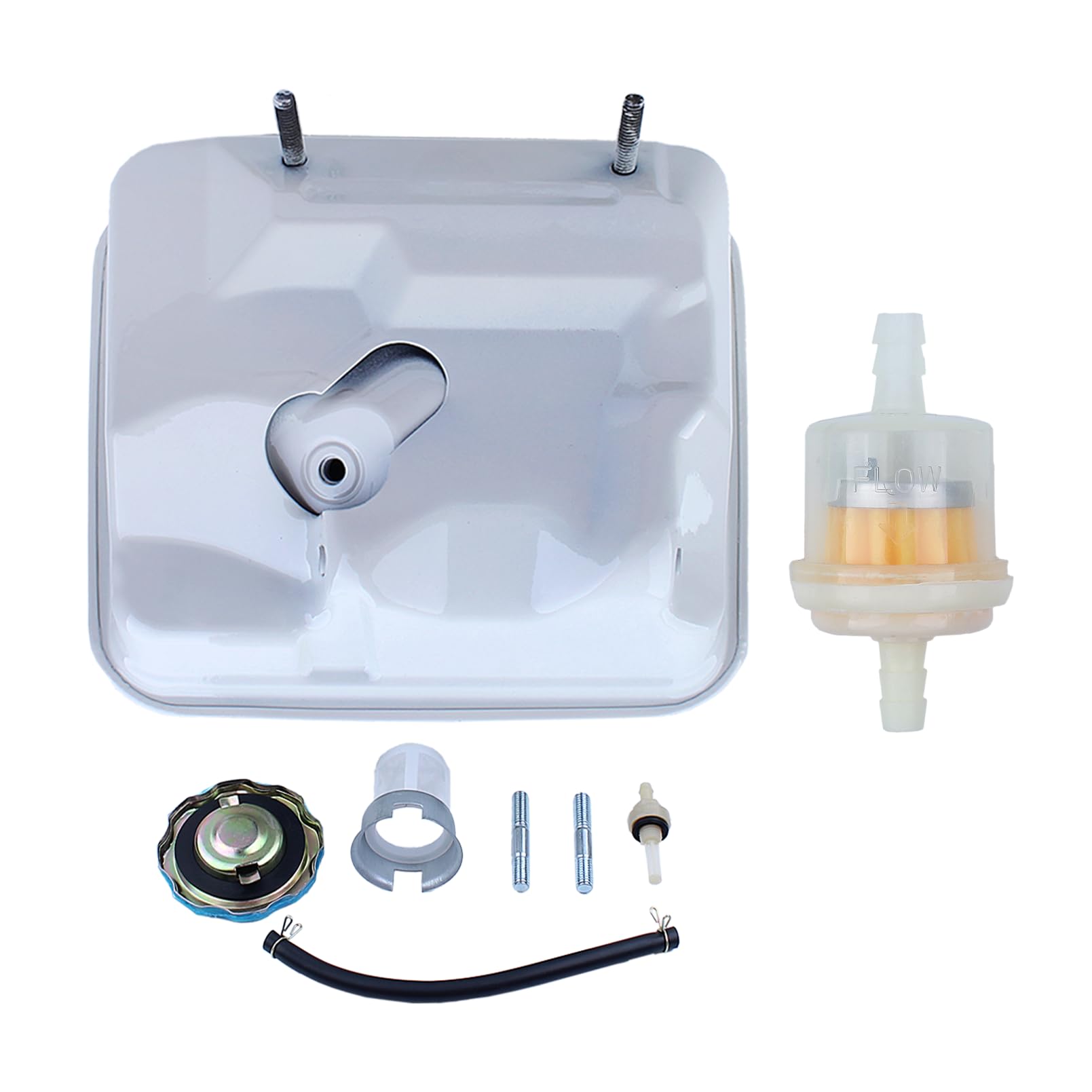 Réservoir de carburant GX240 pour Honda GX390 GX340 GX270 GX420 Harbor Freight 420 Go Kart adapté pour Champion 240 cc 270 cc 389 cc 420 cc 439 cc moteur