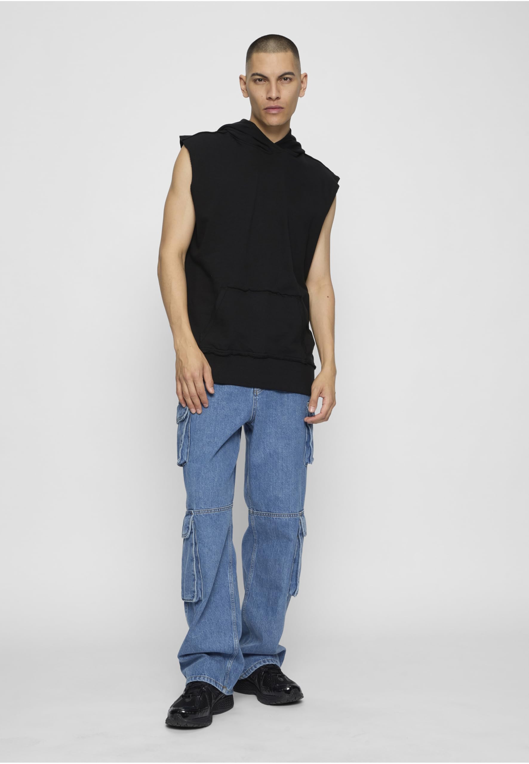 Urban Classics Herren Open Edge Sleeveless Hoody