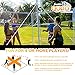 Franklin Sports Quad Volleyball - Volleyball Meets 4 Square - Complete Net System, Jumbo and Traditional Volleyballs Included, Boundary Kit/Line Markers