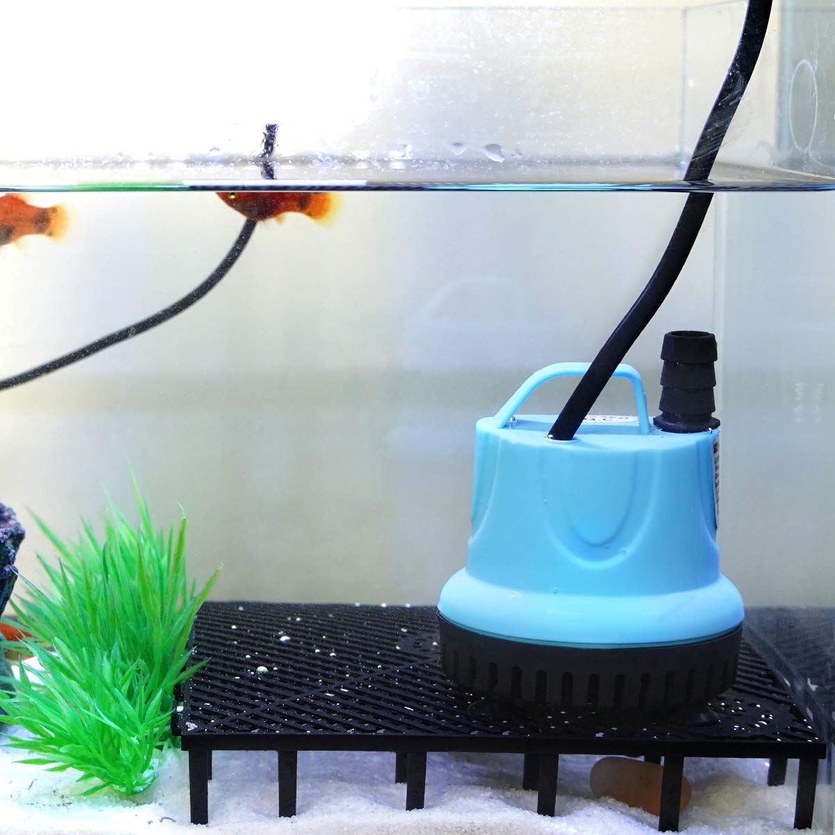 Aquarium-Isolationsbrett-Stützfüße, 100 Stück, höhenverstellbar, PVC