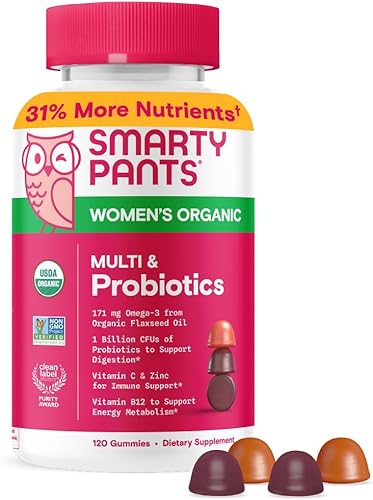 SmartyPants Fórmula Multivitaminas masticables para mujer