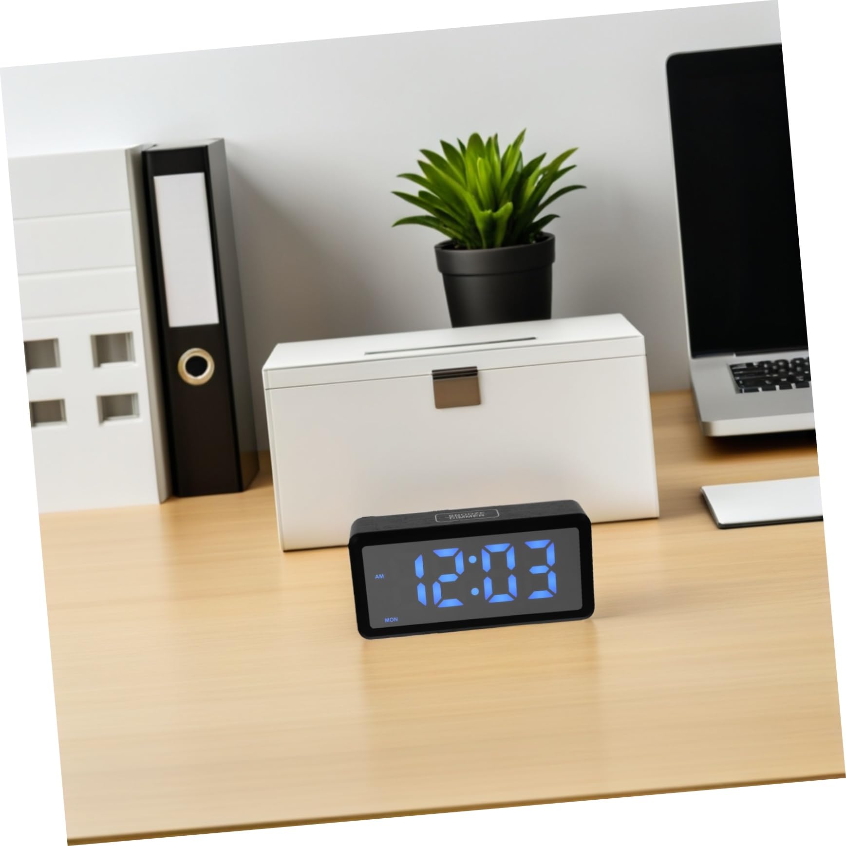 Orologio in Con Display Led e Illuminazione Rgb Per Camera Da o Scrivania Con Regolazione Manuale Legale e Visualizzazione Dei Giorni Feriali