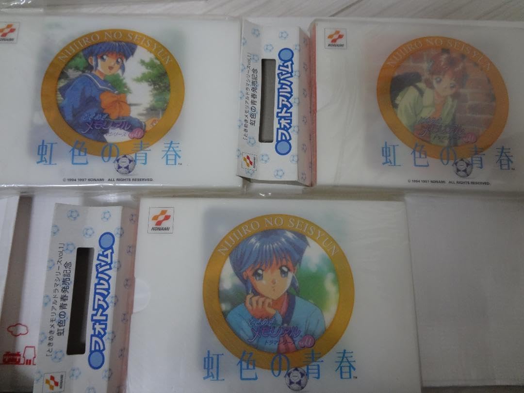 KONAMI 虹色の青春 forever 4枚 セット CD ときめきメモリアル KONAMI