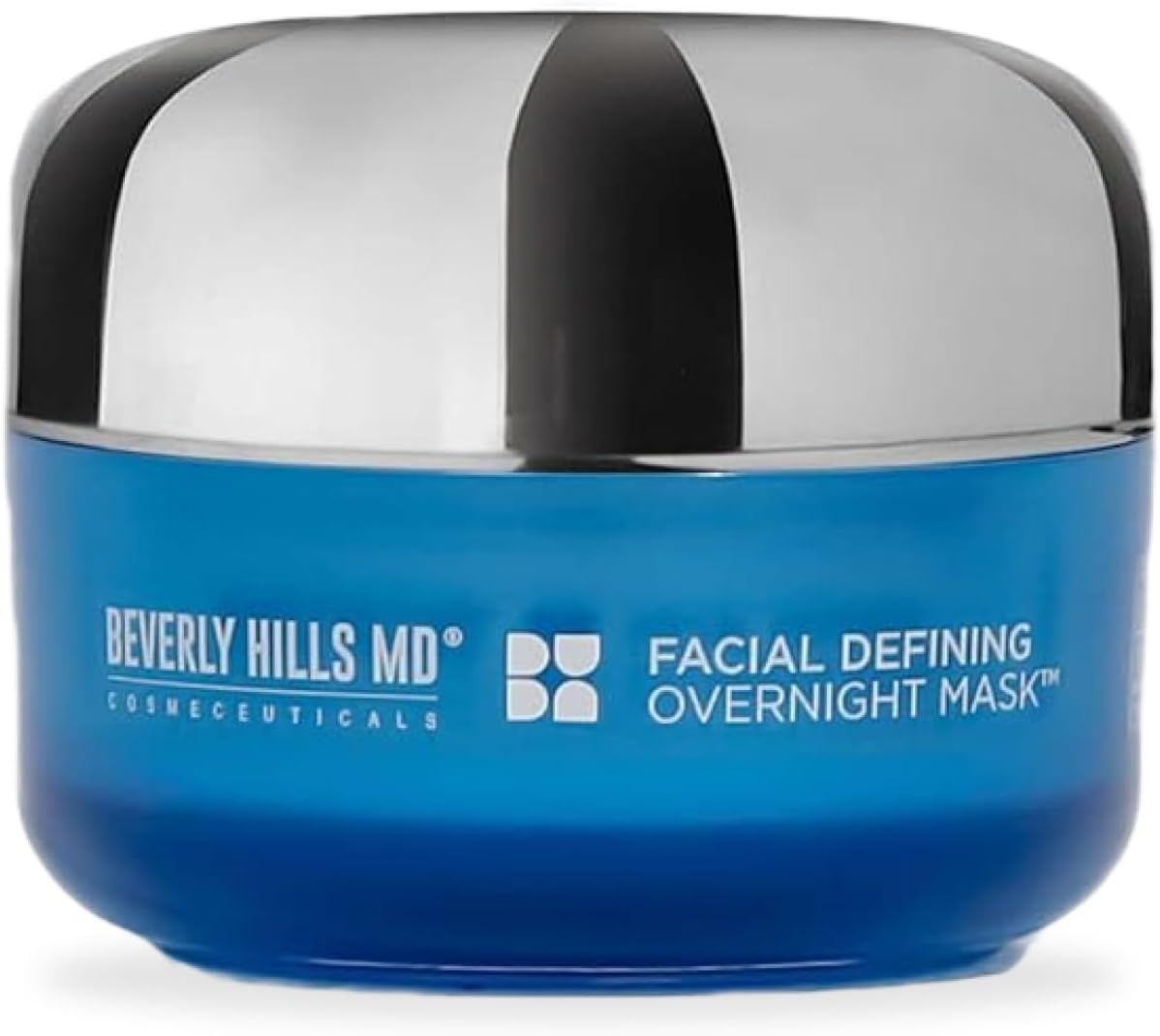 Beverly Hills MDFacial Defining Overnight Mask- Nightly Face Cream for Defining & Supporting Plump, Smooth Skin - Visibly Combat Signs of Aging w/Shea Butter, Coconut, Chamomile