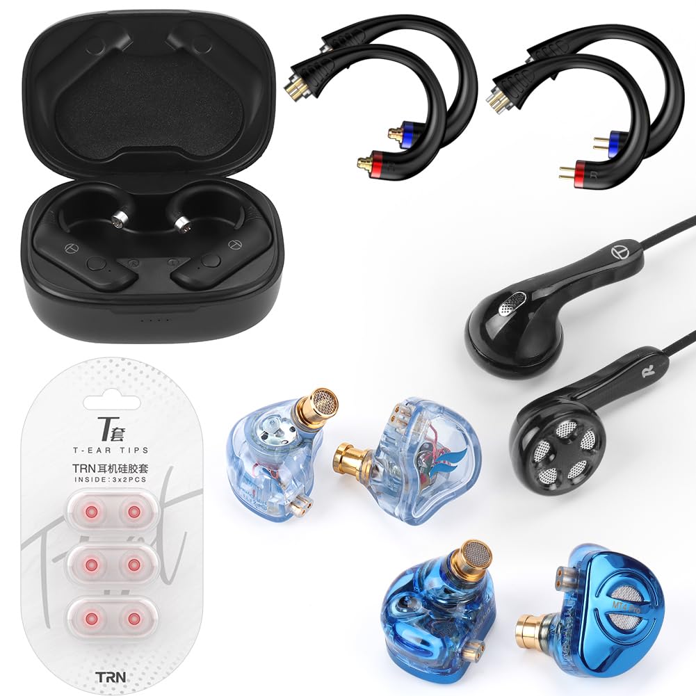 TRN 有線イヤホン4本セット Amazon.co.jp: TRN BT20pro福袋【有線イヤホンの無線化】 AAC/SBC対応