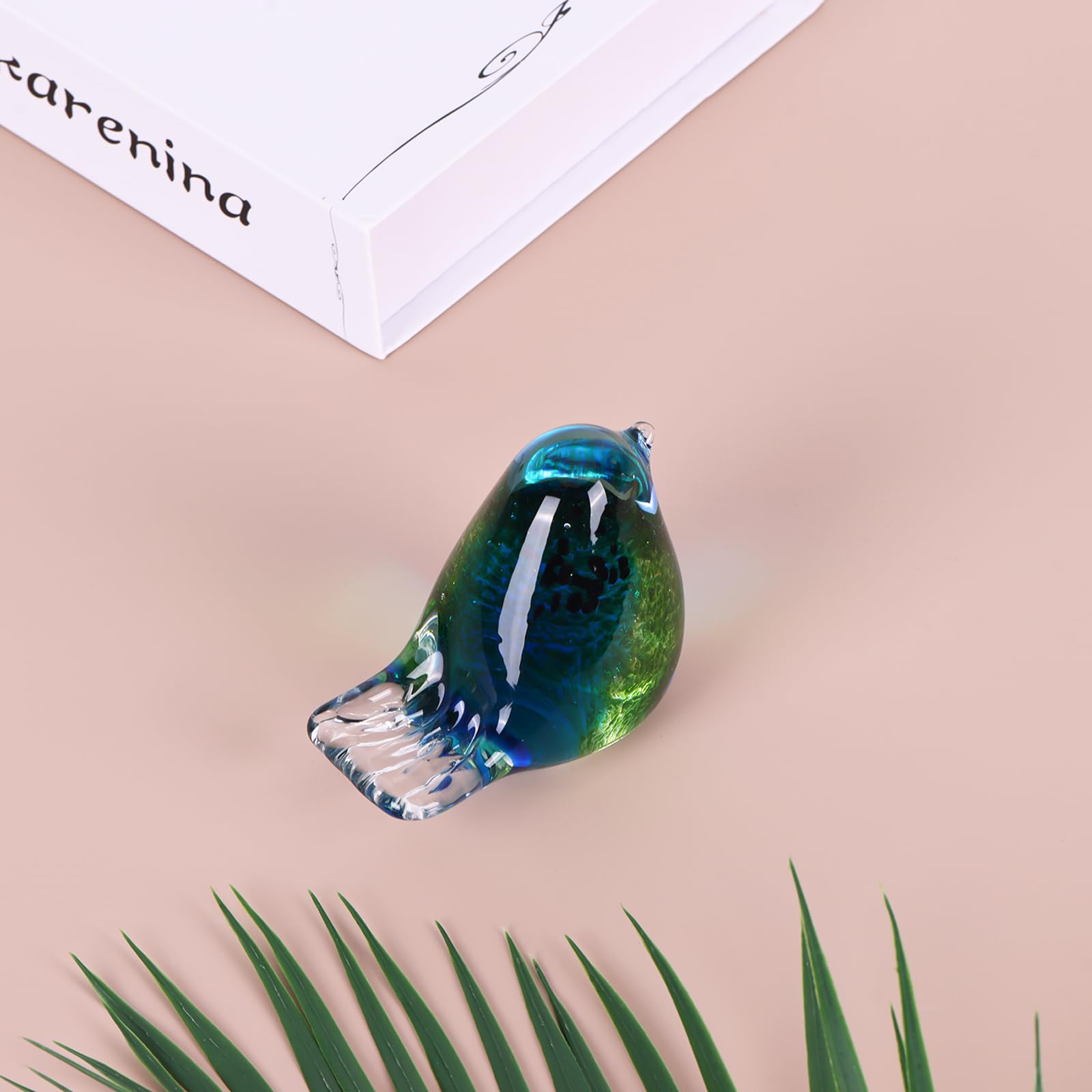 Amazon.co.jp: LCCCK ブルーバードガラス置物 - クリスタルバード