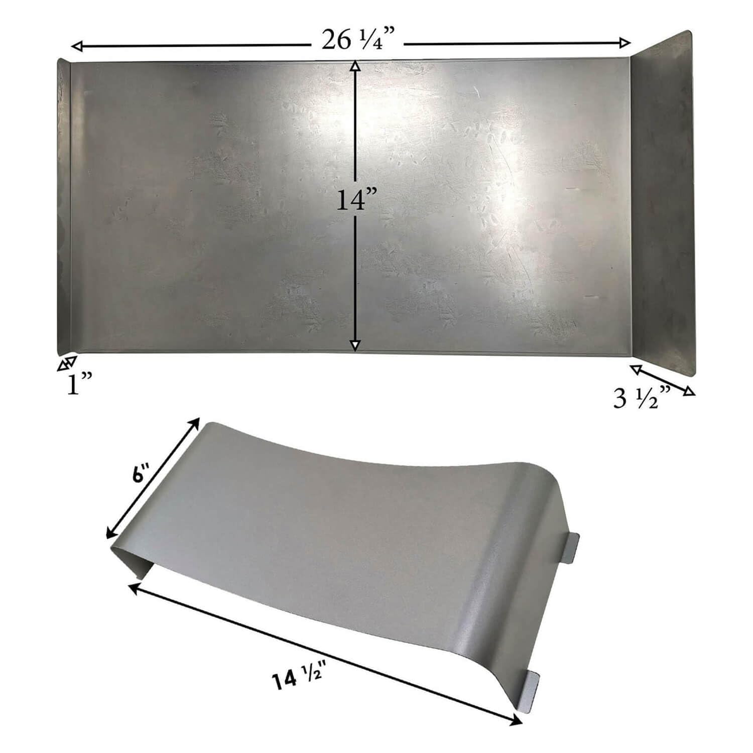 Grill Parts For Less Heat Baffle and Drip Tray Assembly Kit for Traeger Silverton 810 (TFS81BLF) Pellet Grills