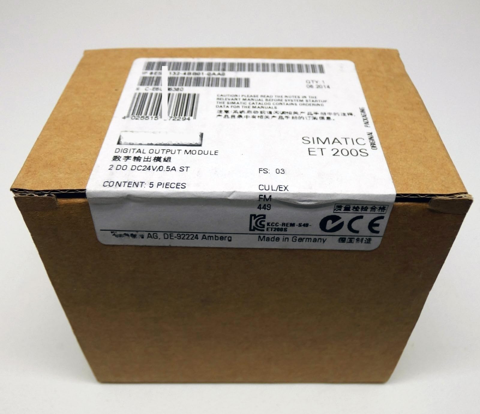 Module PLC 6ES7132-4BB01-0AA0 pour la gestion thermique des bâtiments tertiaires