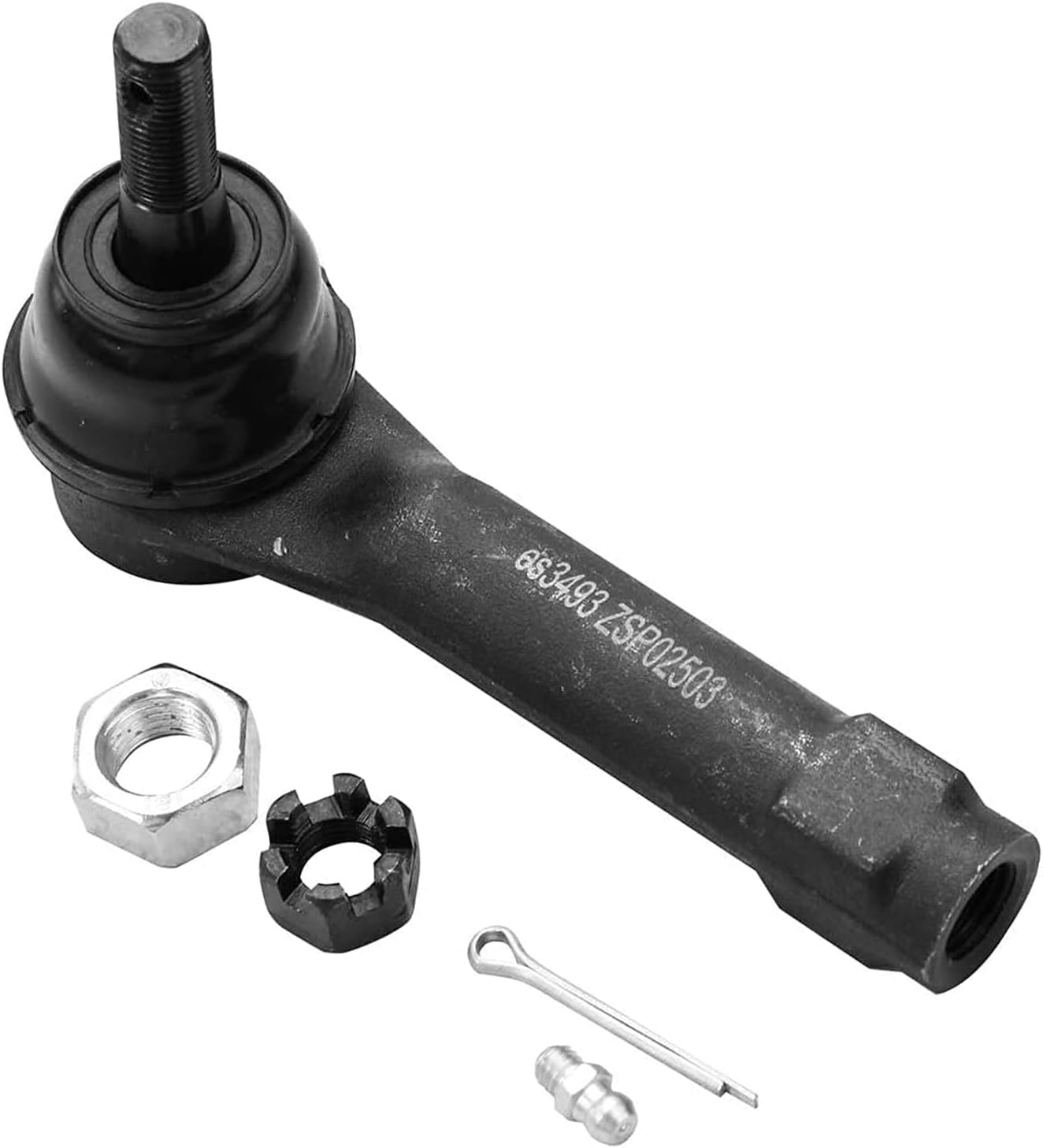 Detroit Axle - Front Tie Rods Ball Joints for Chevy GMC Silverado Sierra Avalanche Suburban 1500 Tahoe Yukon Cadillac Escalade 4 Upper & Lower Ball Joints 4 Inner & Outer Tie Rods Replacement