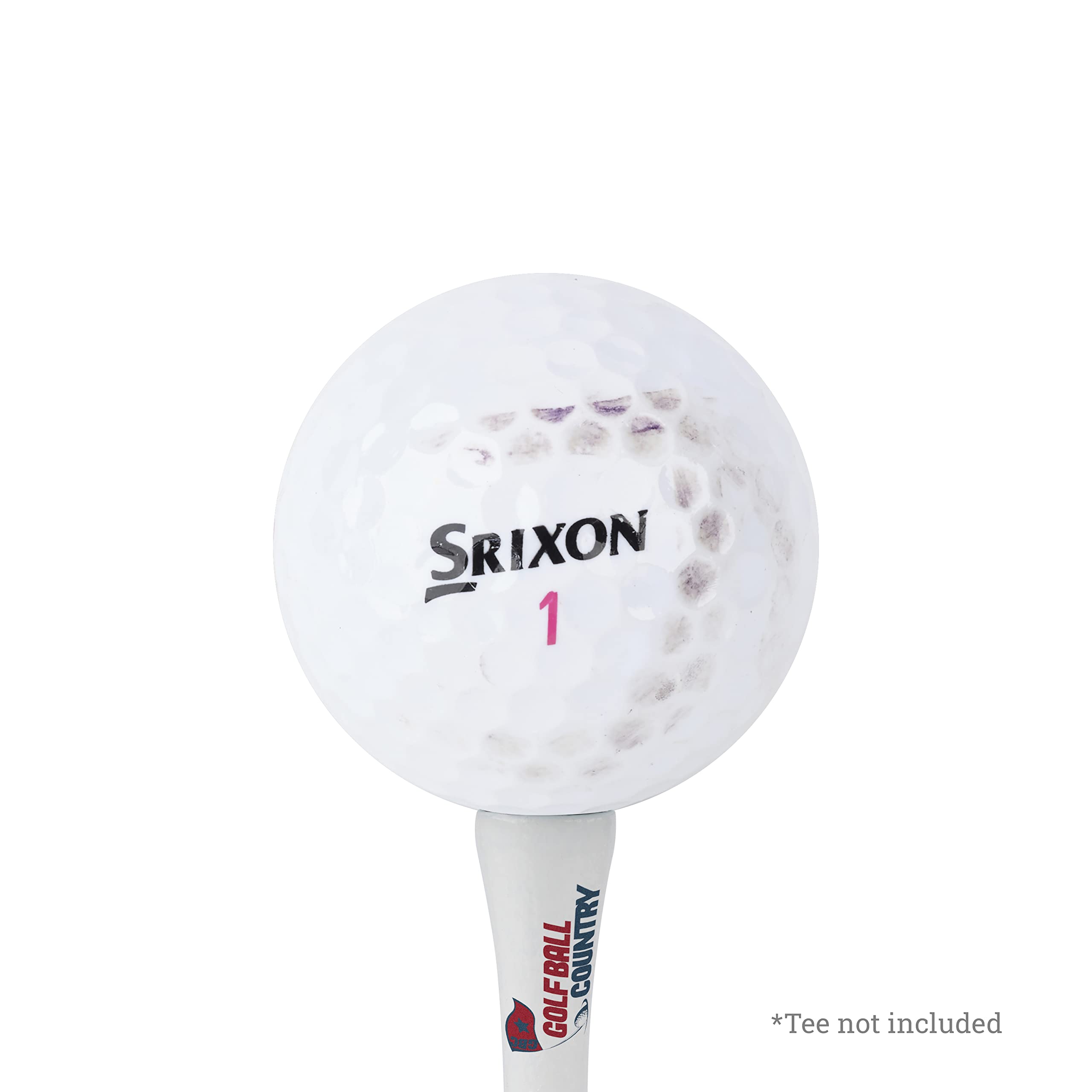 Barato a granel de pelotas de golf usadas recicladas para la mezcla de la marca Srixon - AAA (3A) Buen estado, blanco, para hombres y para mujeres, (el embalaje puede variar) (48)