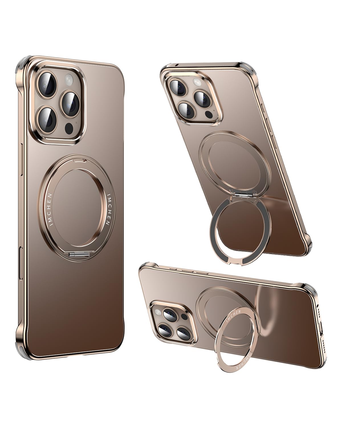 Amazon.com: IMCHEN for iPhone 16 Pro Max Case - Magnetic 360
