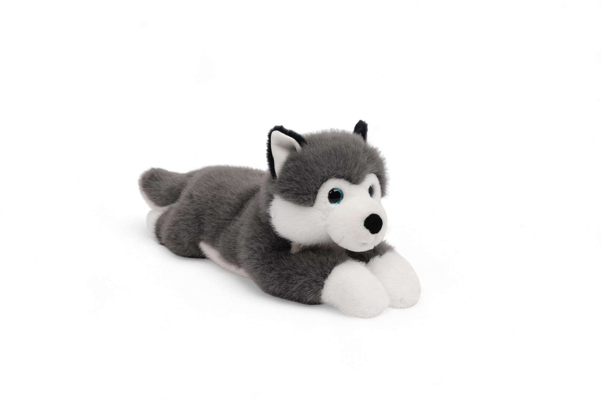 One Love Weighted Husky Plush Toy – Soft Cuddly Toy for Kids & Adults | Calming Sensory Plushie for Anxiety, Comfort & Restful Sleep | Cute Stuffed Animal Toy | Made with Recycled Materials