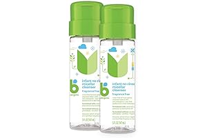 Superior Care for Delicate Skin: Babyganics Infant No-Rinse Micellar Cleanser