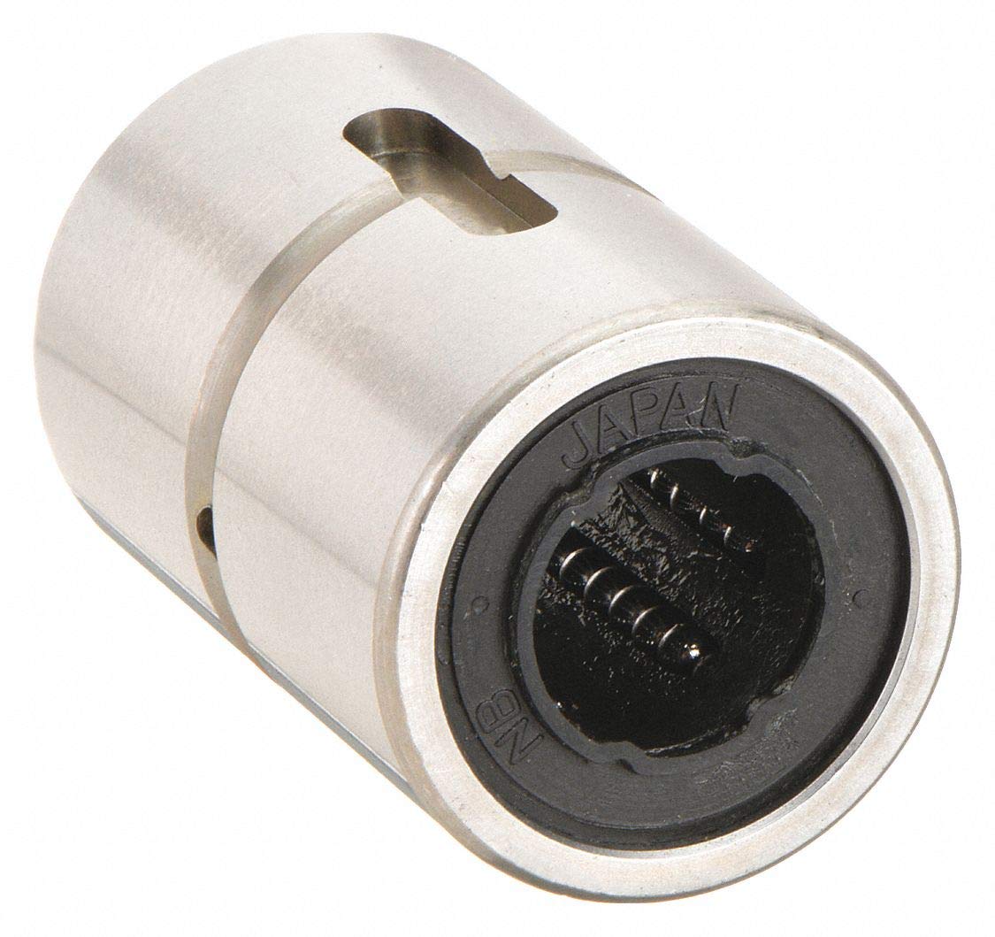 Ball Spline Nut, 8 mm Bore Dia x 25 mm L Industrial