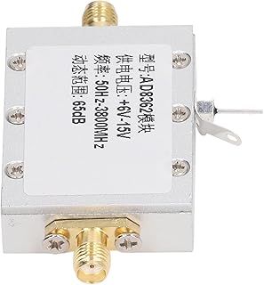 RF Power Meter, DC 6V-15V 65dB Dynamic Range Logarithmic Detector ?75dBm to 16dBm AD8362 for Communication