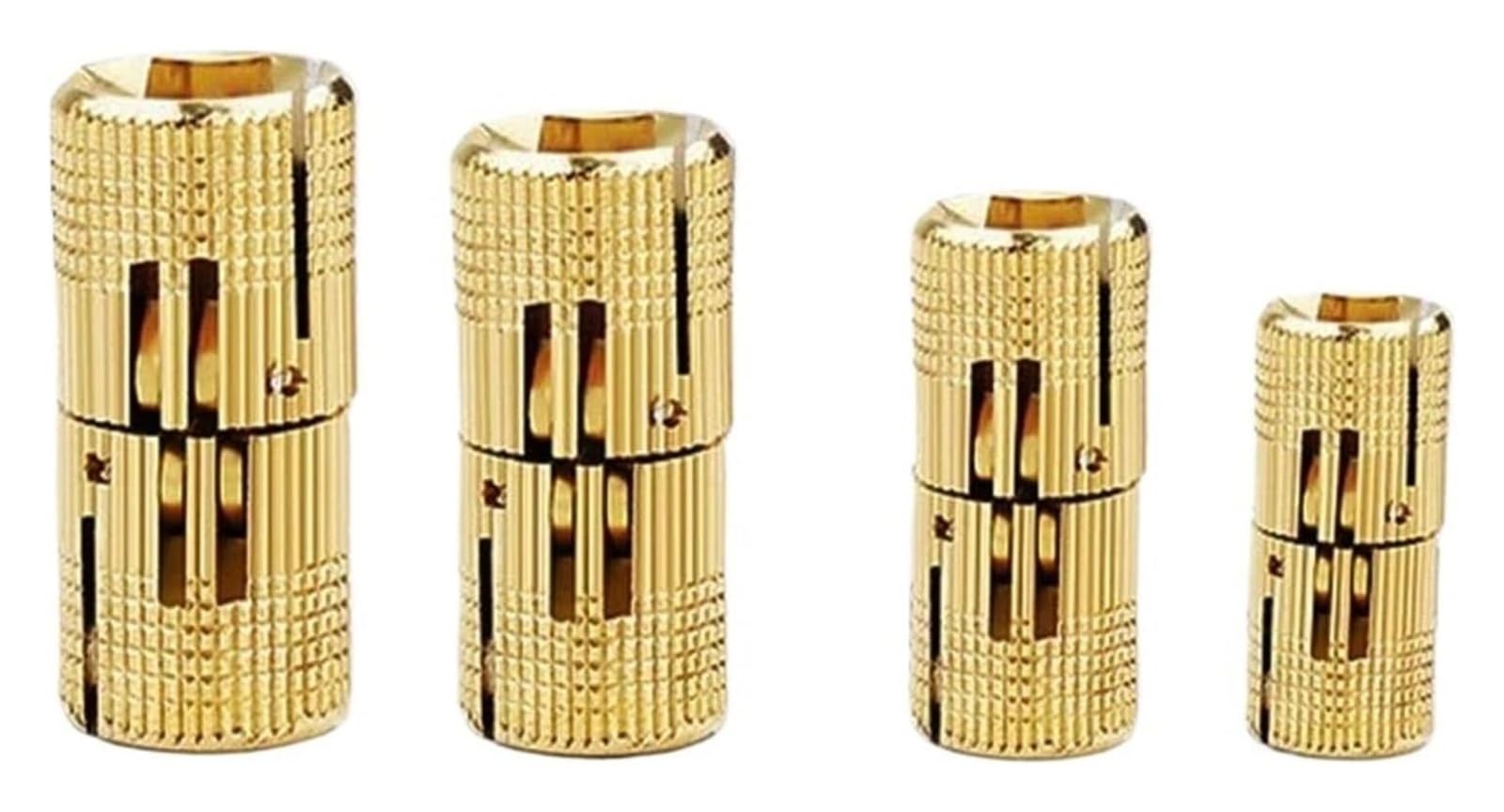 Ugzpwqlnx One Color Barrel Hinge, Barrel Hinge 8-16Mm Copper Brass Cylindrical Hidden Cabinet For Hardware Box(16Mm)