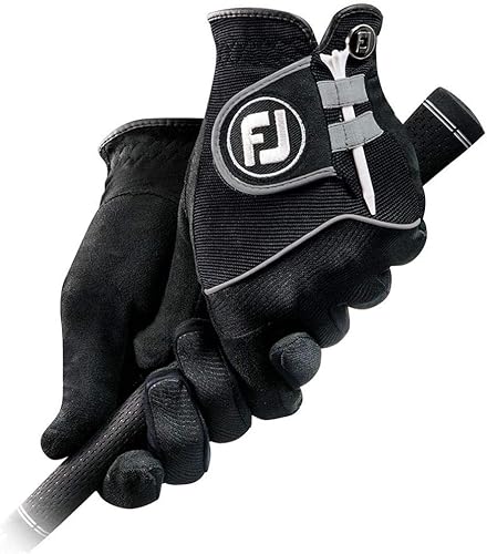 Miniatura 9 de FootJoy Guantes de golf RainGrip para hombre par blanco