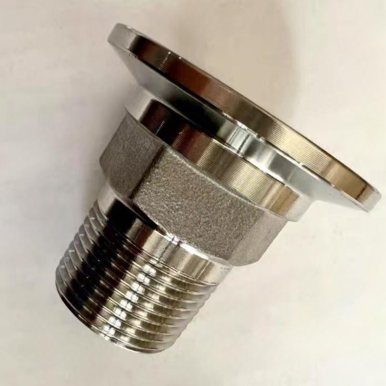 2 szt. Adapter męski NPT ze stali nierdzewnej 304 do mocowania zacisków sanitarnych - połączenie Tri-Clamp z NPT(2inchx3/4inch)