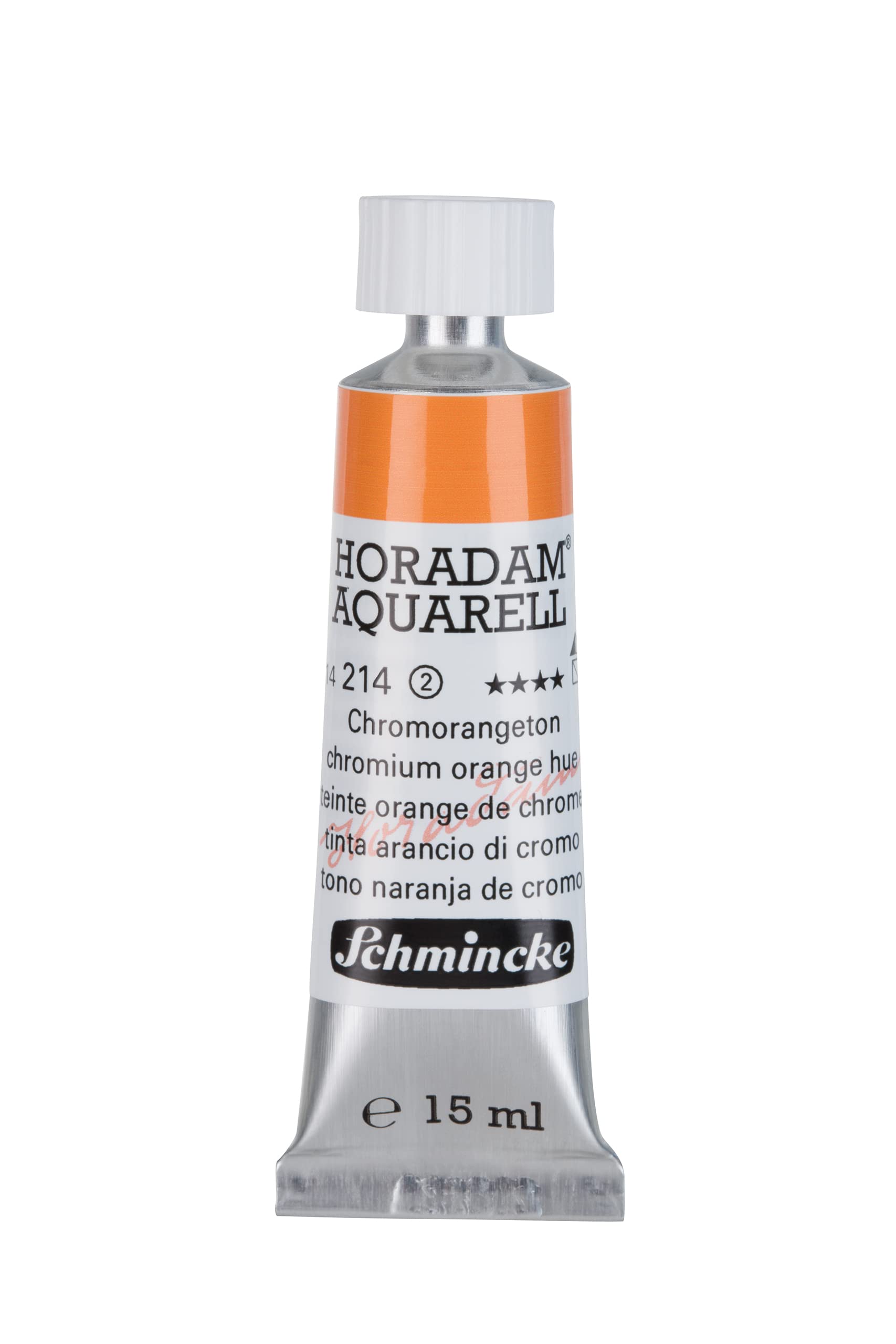 Schmincke - HORADAM® AQUARELL - finest artists' watercolours, chrome orange tone - 15 ml