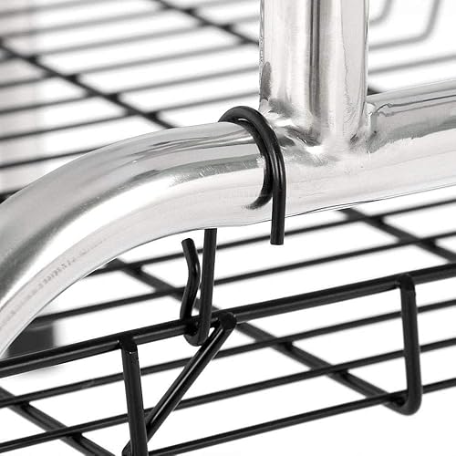 Miniatura 8 de Mesa de aseo para mascotas para perros grandes, mesa de aseo profesional resistente ajustable con brazo y lazo y bandeja de malla, capacidad máxima