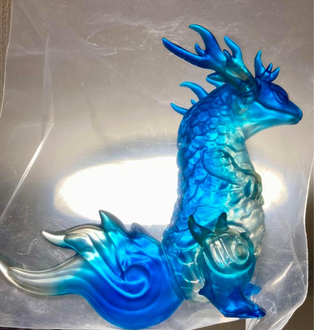 麟核 幼麟核 切子blue FROG TREE ソフビ りんかく 麟核 切子blue FROG TREE ソフビ りんかく 切子ブルー 麟核