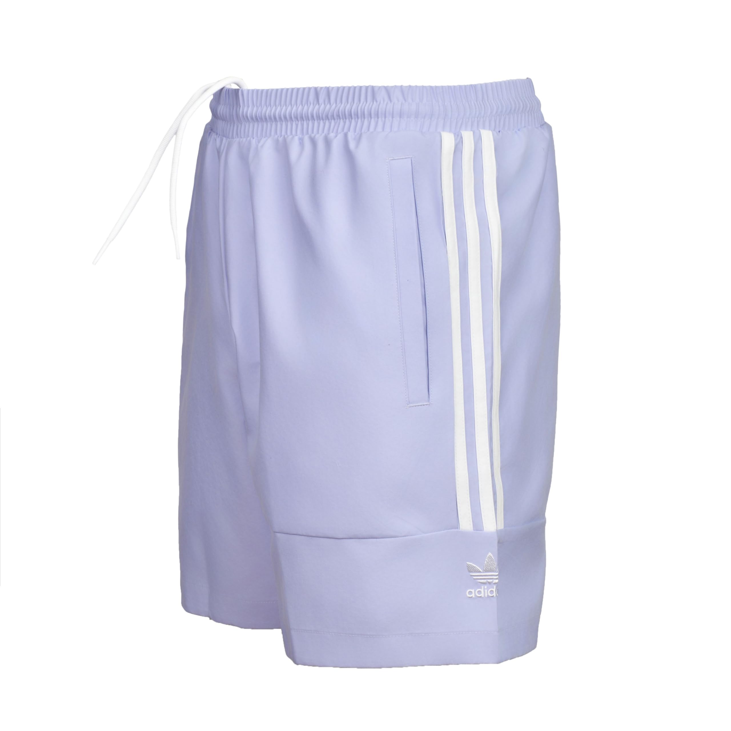 adidas Originals Mens Swim Shorts 3 Stripe Lock Up Trefoil Shorts Lilac IX9985 (UK, Alpha, L, Regular, Regular, Lilac)