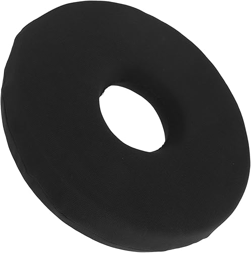 Cojín para silla de ruedas anti decúbito de 11.8 in, cojín ortopédico para asiento de asiento, cojín de anillo para tratamiento de úlceras de cama