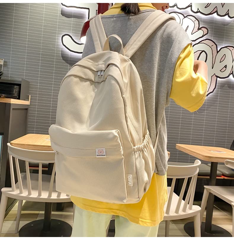 Image of MIPPO Backpack for School | Large Capacity Aesthetic Backpack for Teen Girls | Stylish & Durable College Bag