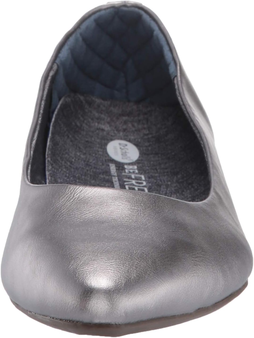 Dr. Scholl's Shoes womens Aston 8 Pewter Glitter Metallic