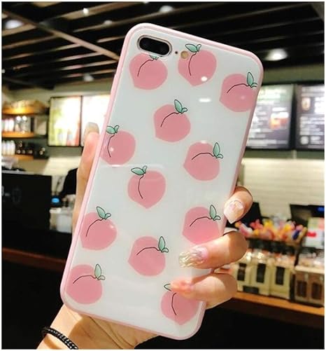 Amazon Co Jp 激安 携帯ケースカワイ 桃 スマホケース アイフォンケースカワイ 充電対応 落下衝撃吸収 オシャレ 携帯カバー 耐衝撃 全面保護 フルーツ 軽量 携帯カバー Iphone 携帯ケース可愛い Iphone7 8 Iphone7plus 8plus Iphonex Iphonexs Iphone Xr Iphone Xs Max