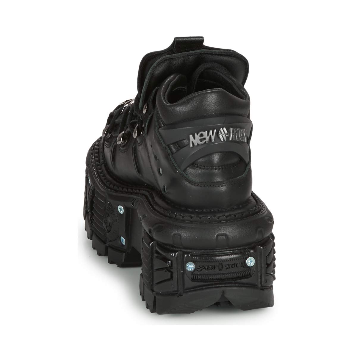 New Rock Botines Piel Militar Original Plataforma M.TANK106-C2 (Numeric_40)