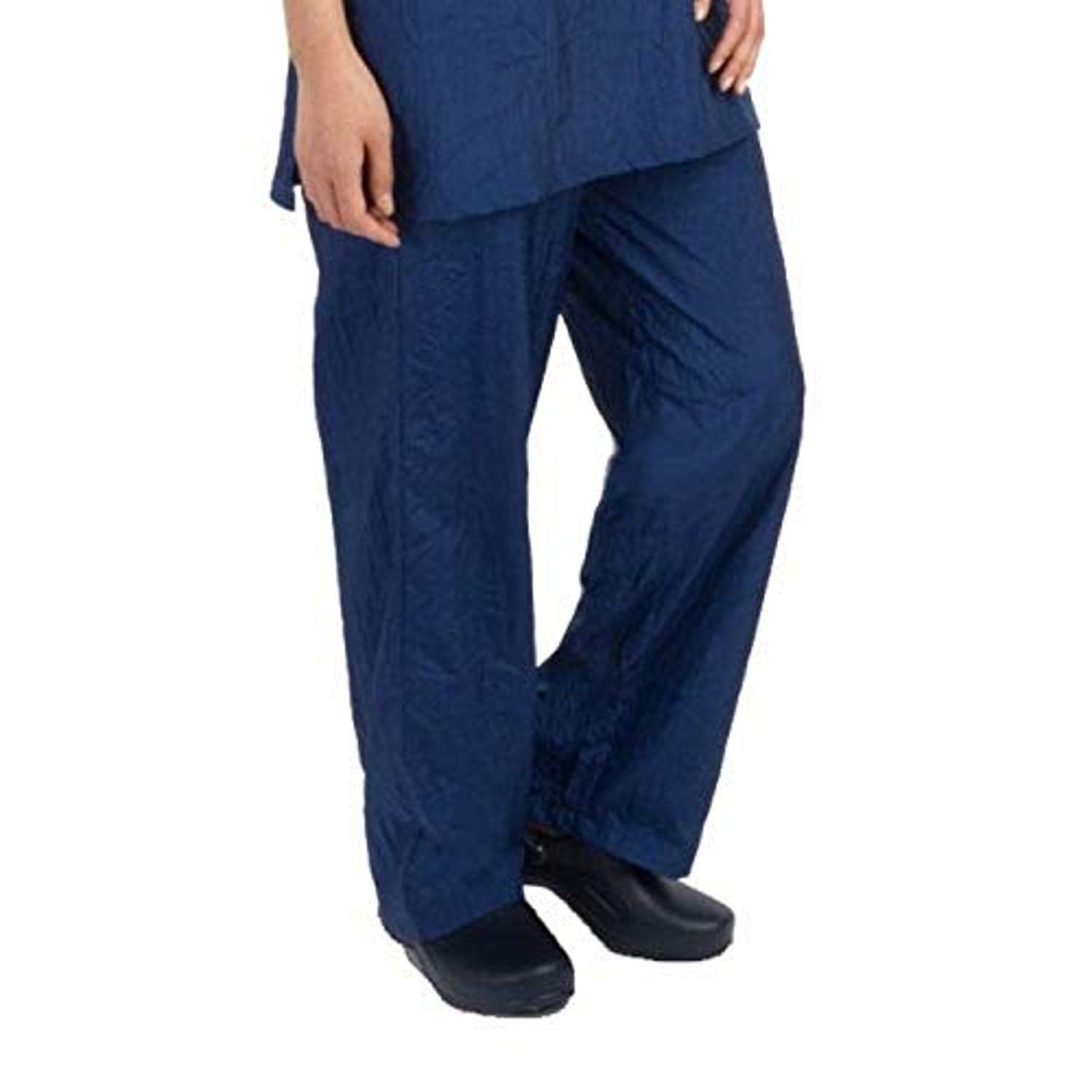 Top Performance Grooming Pants - Comfortable and Stylish Nylon Pants for Professional Pet Groomers - Medium, Navy