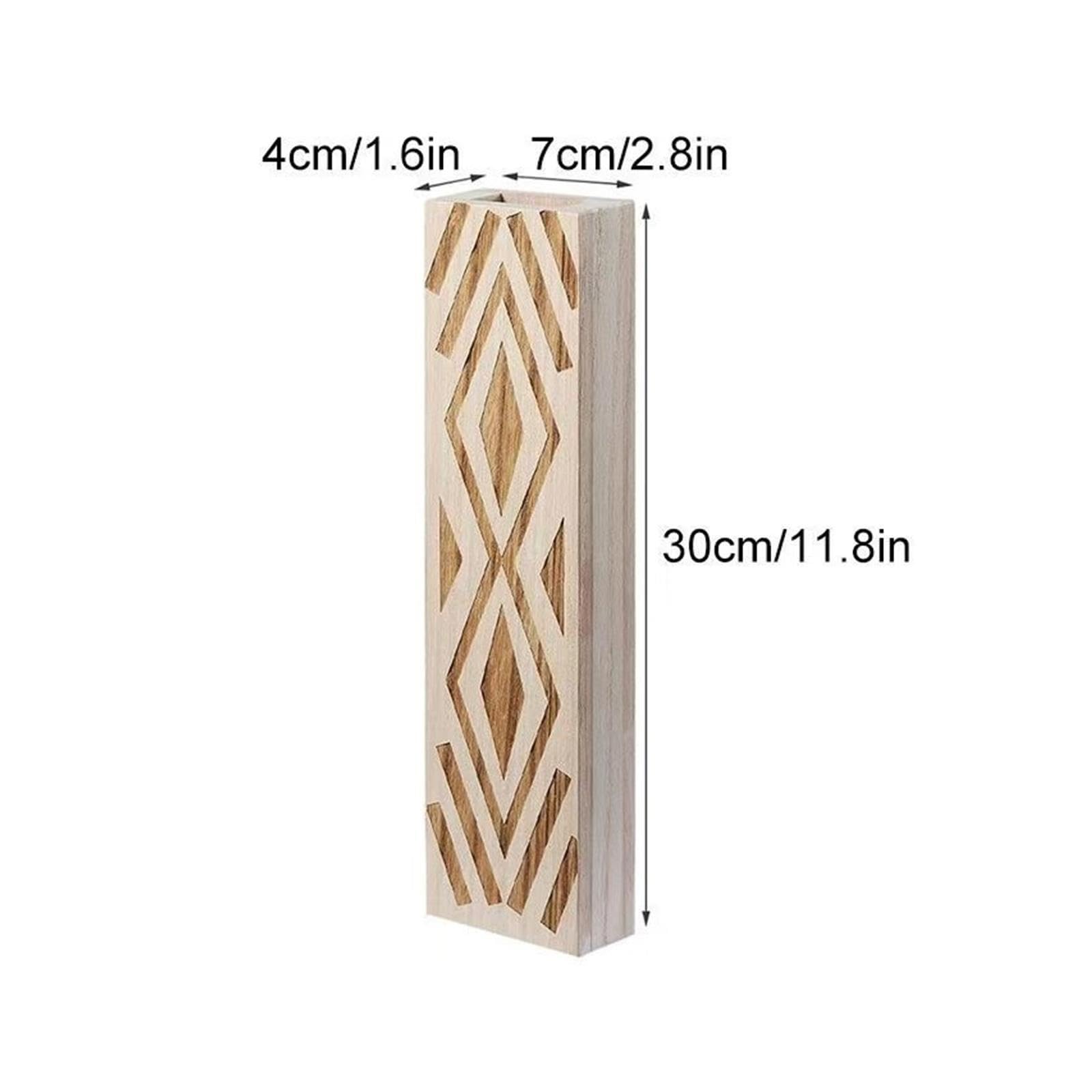 3 Stück Blumenständer aus Holz for die Wohnzimmerwand Für Haushalt