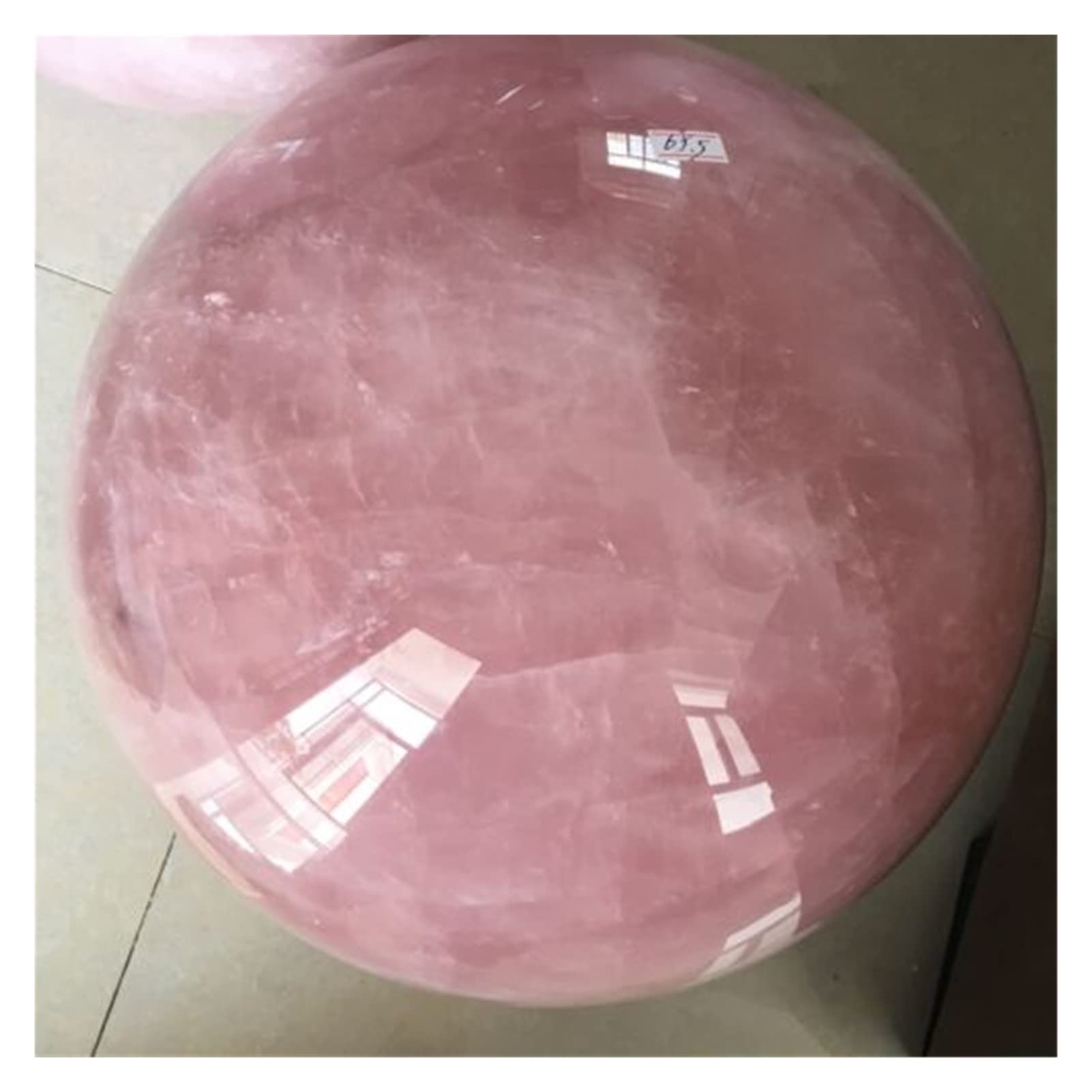 Cristallo Naturale Grezzo Sfera di Quarzo Rosa Naturale 1800-2000G