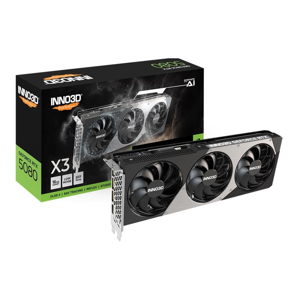 Inno3D GeForce RTX 5080 X3 NVIDIA 16 GB GDDR7