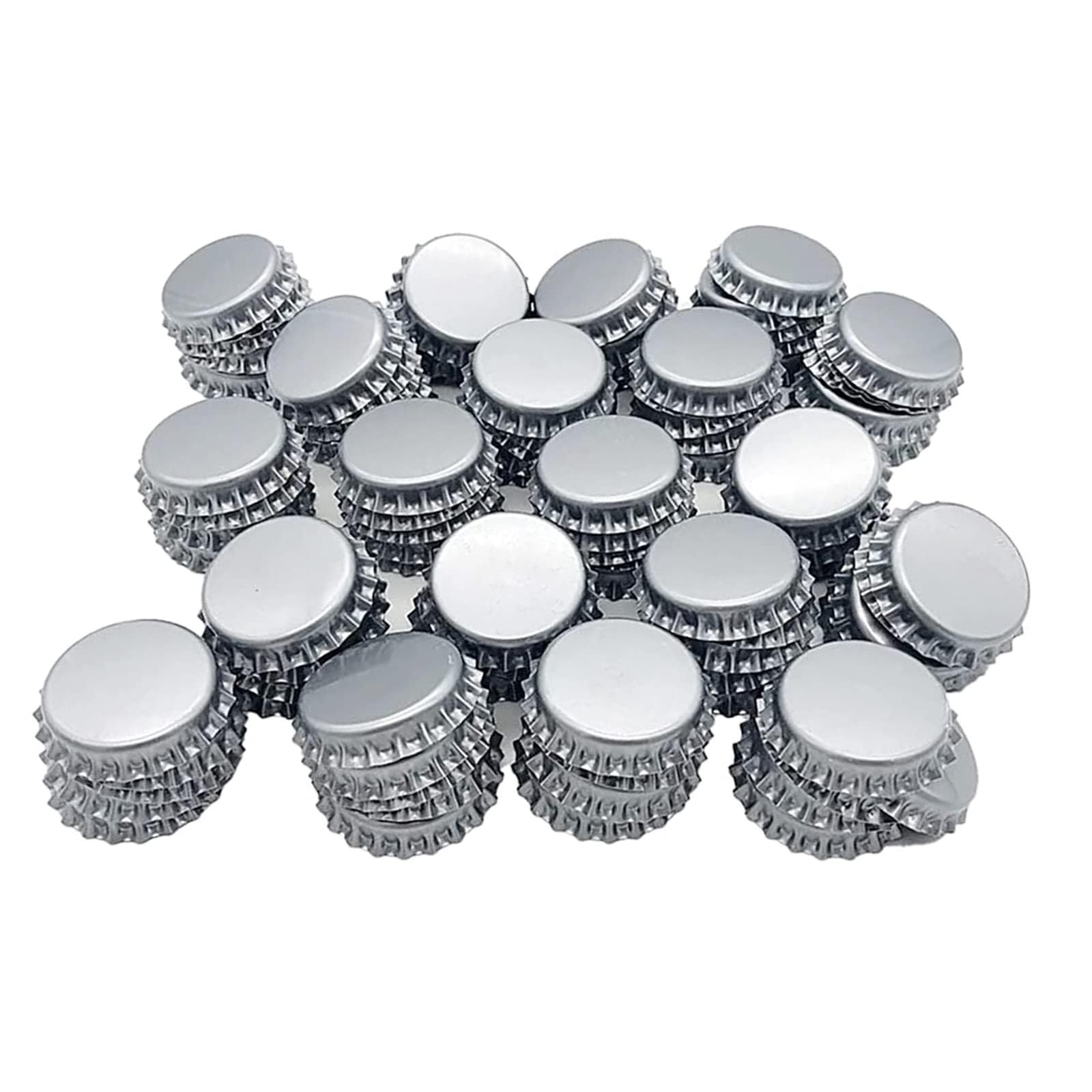 Amazon | 王冠 ビール 瓶 蓋 瓶の蓋 パーツ 100個 銀色 ボトル