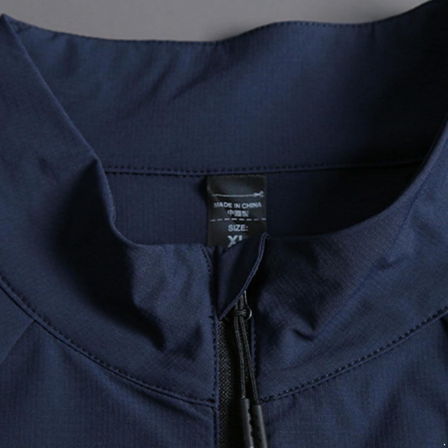 Jugaoge All‑season Athletic Stand‑neck Jacket, Splash‑proof Wind‑blocking Outer Garment for Golf Fitness Outdoor Travelling