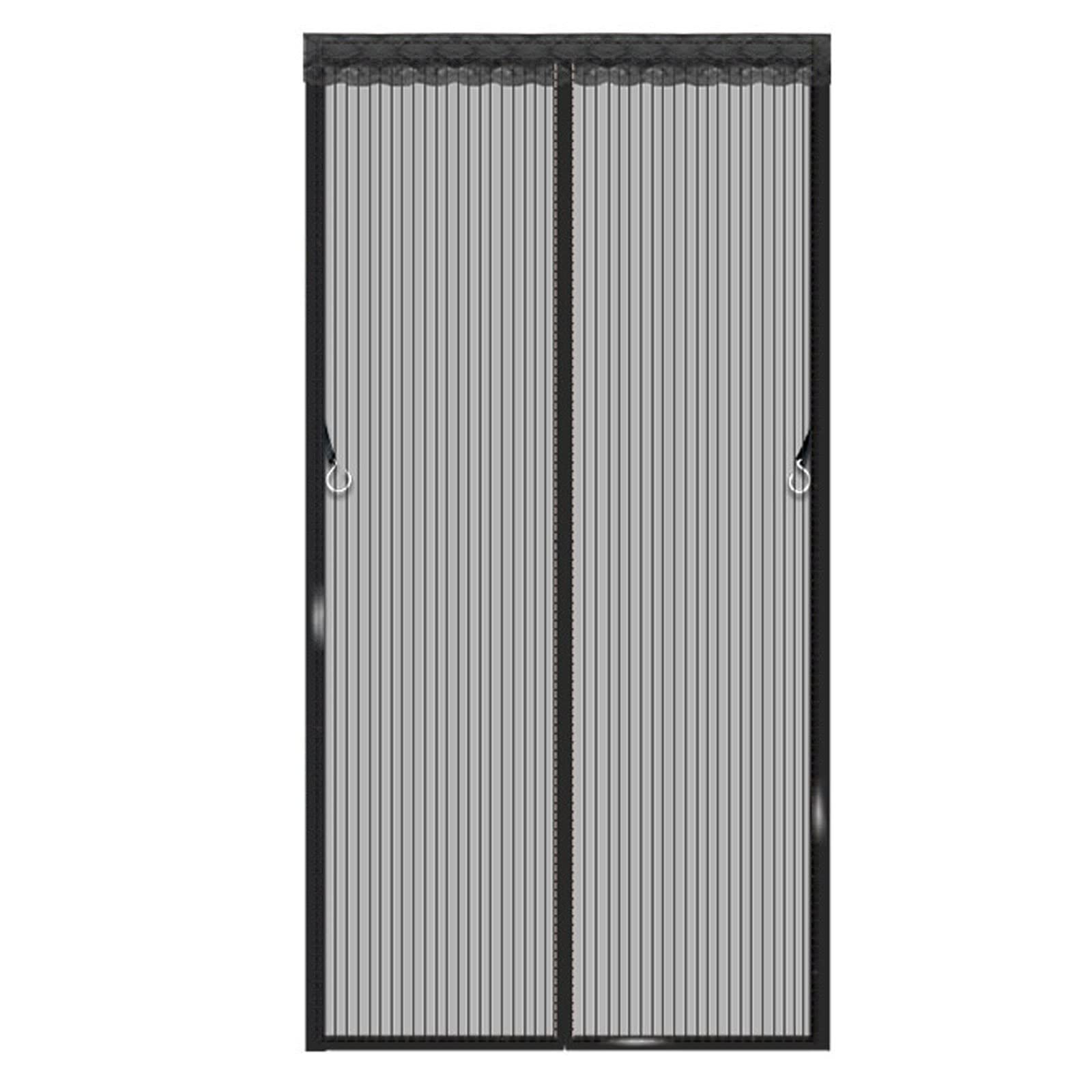 Magnetic Screen Door Full Self Sealing Screen Door Mesh, Door Screen Magnetic Closure, Door Screen Mesh Fits Doors Up to 35"x80" (Fit Door Size 38 x 82 in)