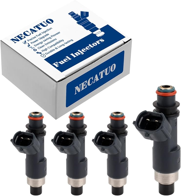 Kit com 4 bicos injetores NECATUO FJ868 para Mitsubishi Eclipse e Galant 2.4L L4 VIN F