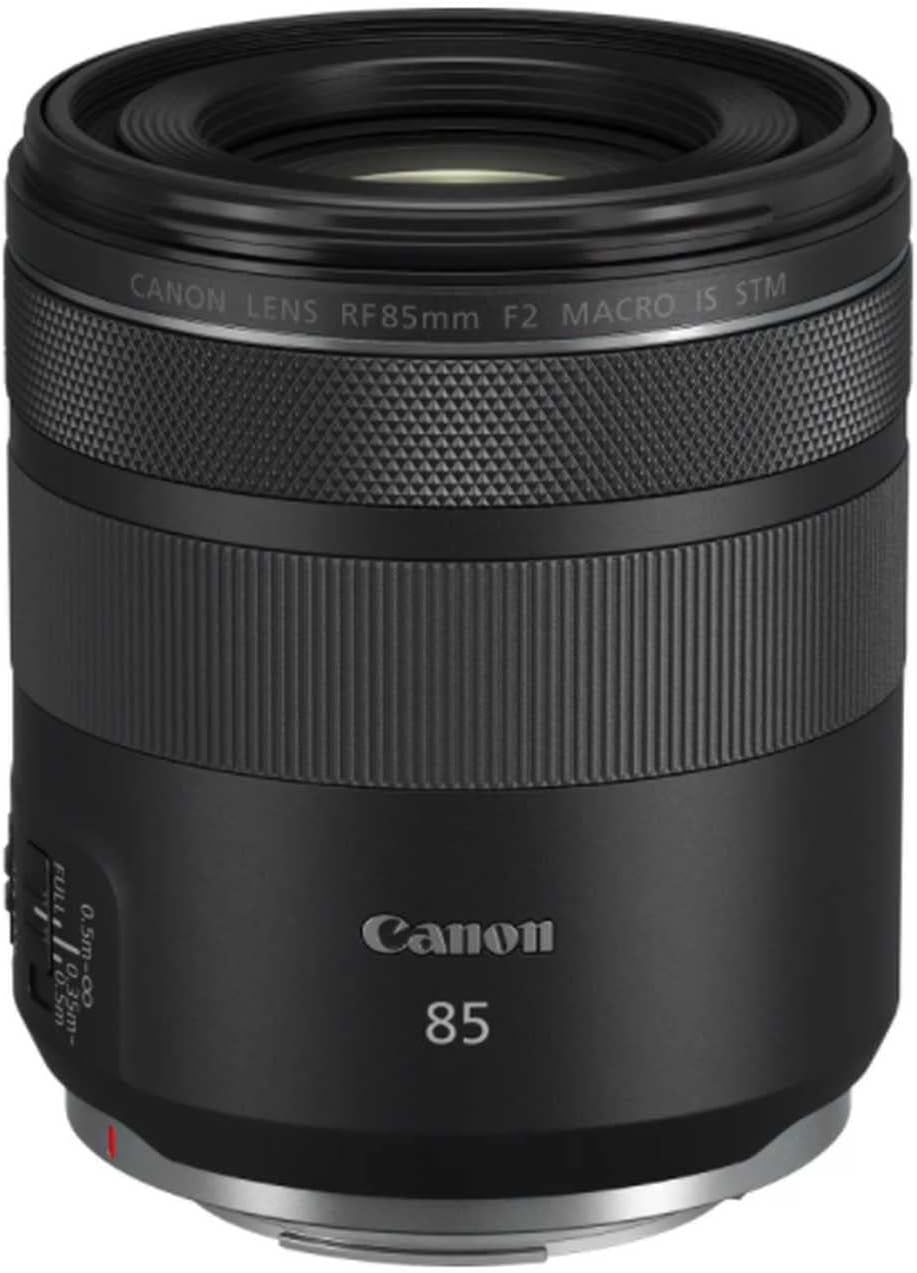 Canon Objectif RF 85mm F2 MACRO IS STM Noir