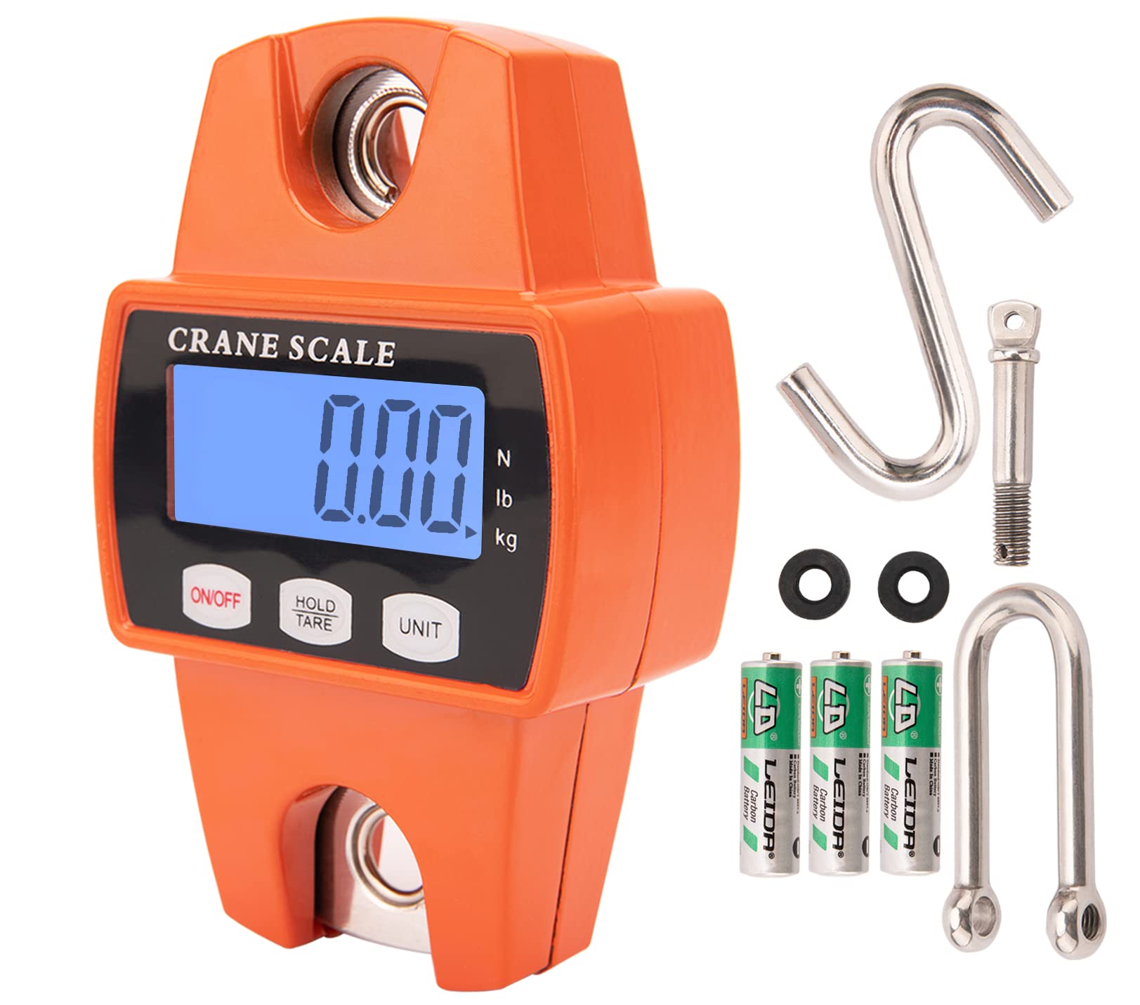 Buy Digital Hanging Scale 660lb, Handheld 300Kg Mini Crane Scale for