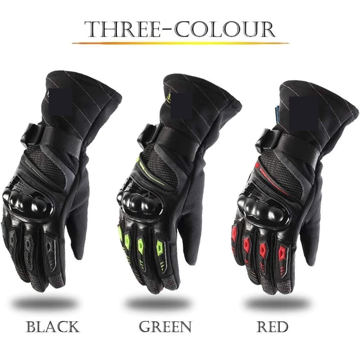 Guantes Running Guantes Guantes de motocicleta con pantalla táctil Guantes cálidos for motocicleta Guantes Deporte Hombre